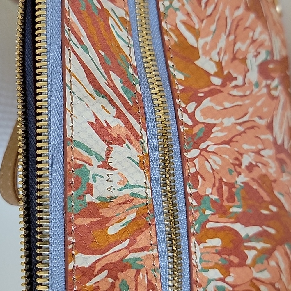 NWT Hammitt Nash SML Garden Party Brushed Gold Leather Crossbody Bag - Picture 14 of 15